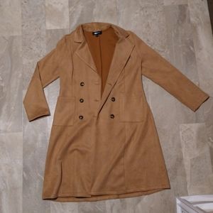 Camel long coat
